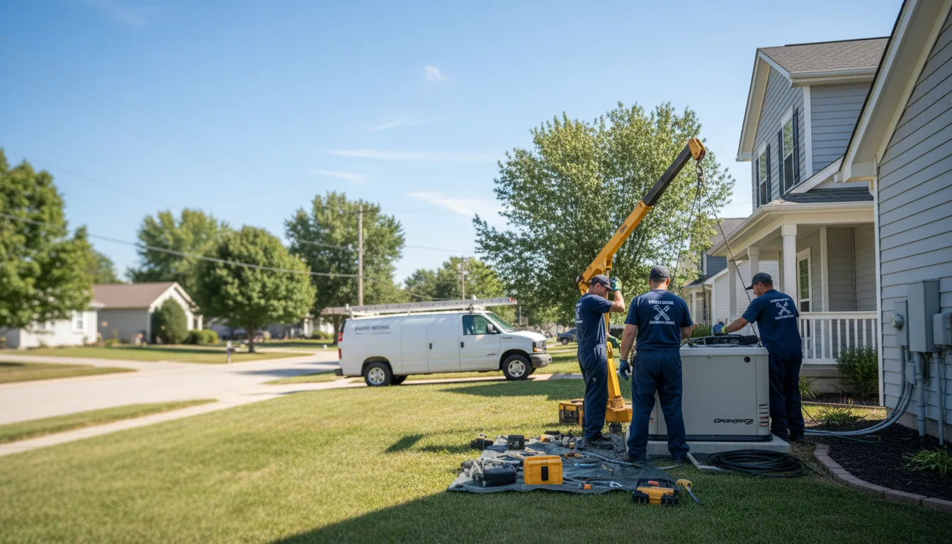 Generator Installation in Fishers, IN near me